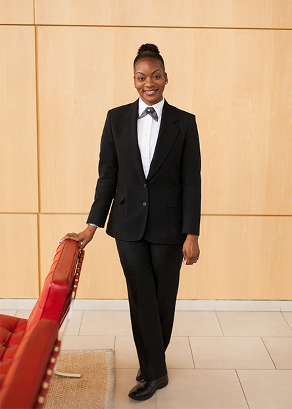 Door Staff Employee Residential Door Staff Woman
